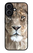 Lion Art iPhone 17 Glass Case