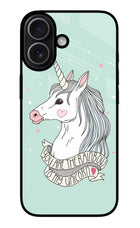 Unicorn Wallpaper iPhone 17 Glass Case
