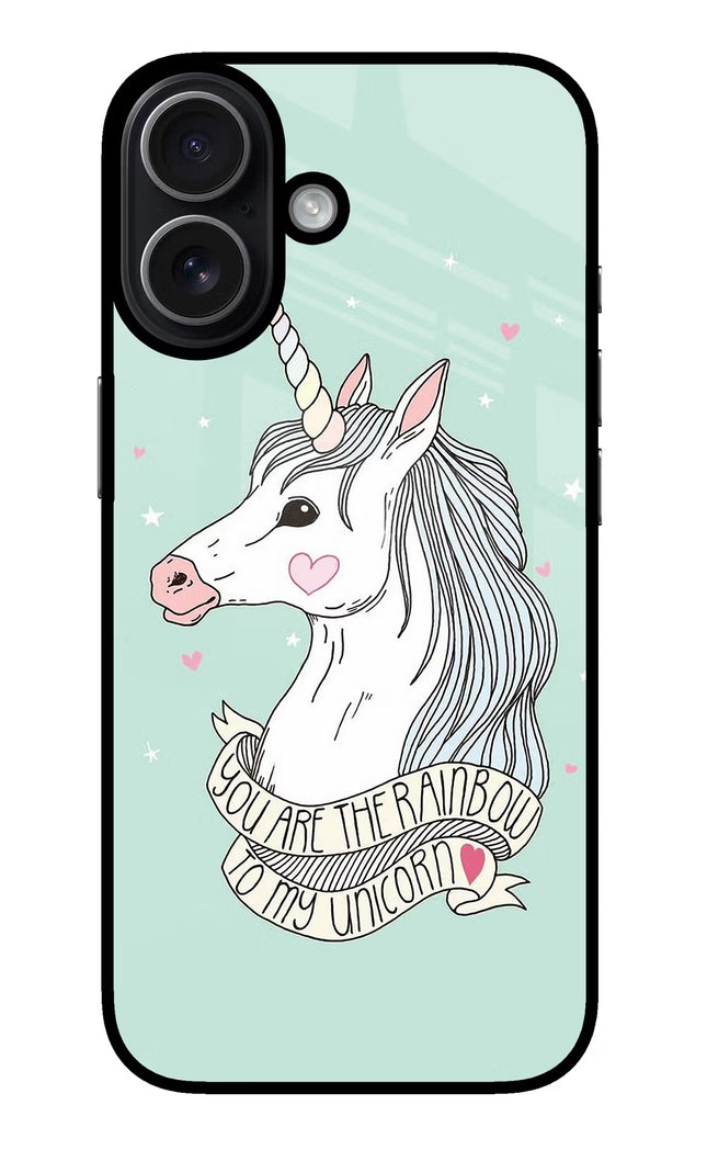Unicorn Wallpaper iPhone 17 Glass Case
