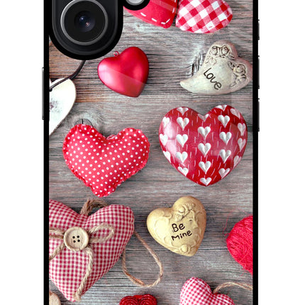 Love Wallpaper iPhone 17 Glass Case Back Cover by Casekaro