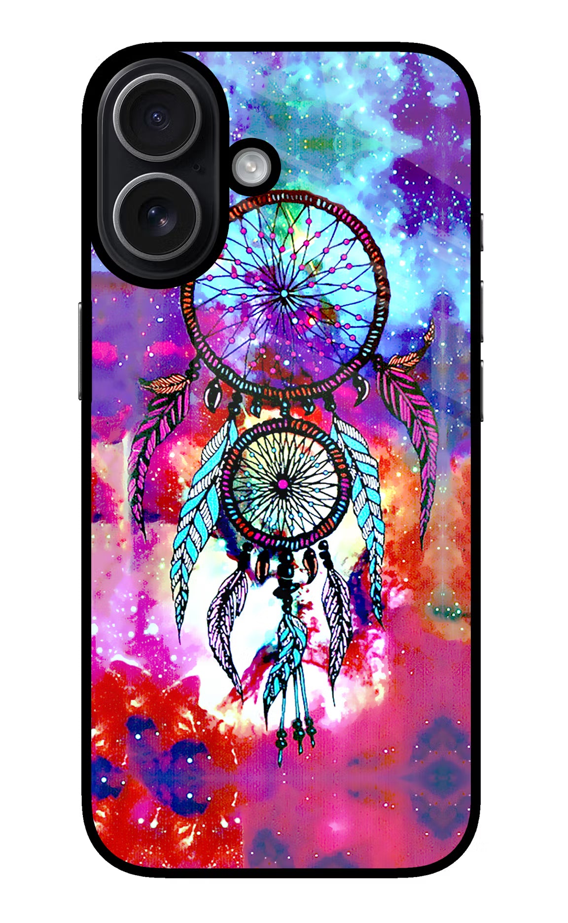 Dream Catcher Abstract iPhone 17 Glass Case Back Cover by Casekaro