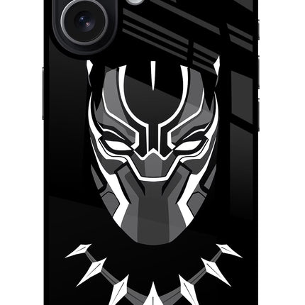 Black Panther iPhone 17 Glass Case