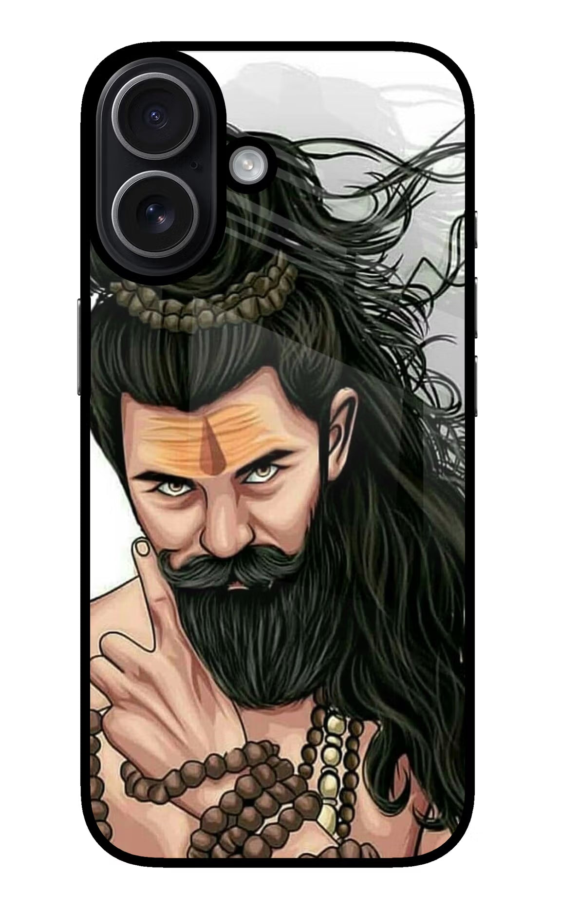 Mahadev iPhone 17 Glass Case Back Cover by Casekaro