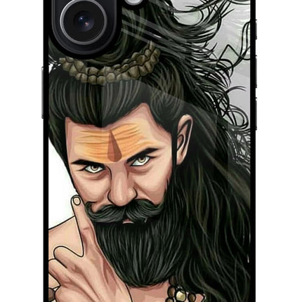 Mahadev iPhone 17 Glass Case Back Cover by Casekaro