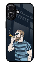 Smoking iPhone 17 Glass Case