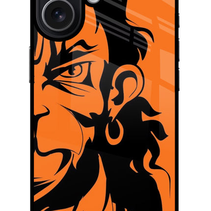 Hanuman iPhone 17 Glass Case Back Cover by Casekaro