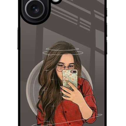 Selfie Queen iPhone 17 Glass Case