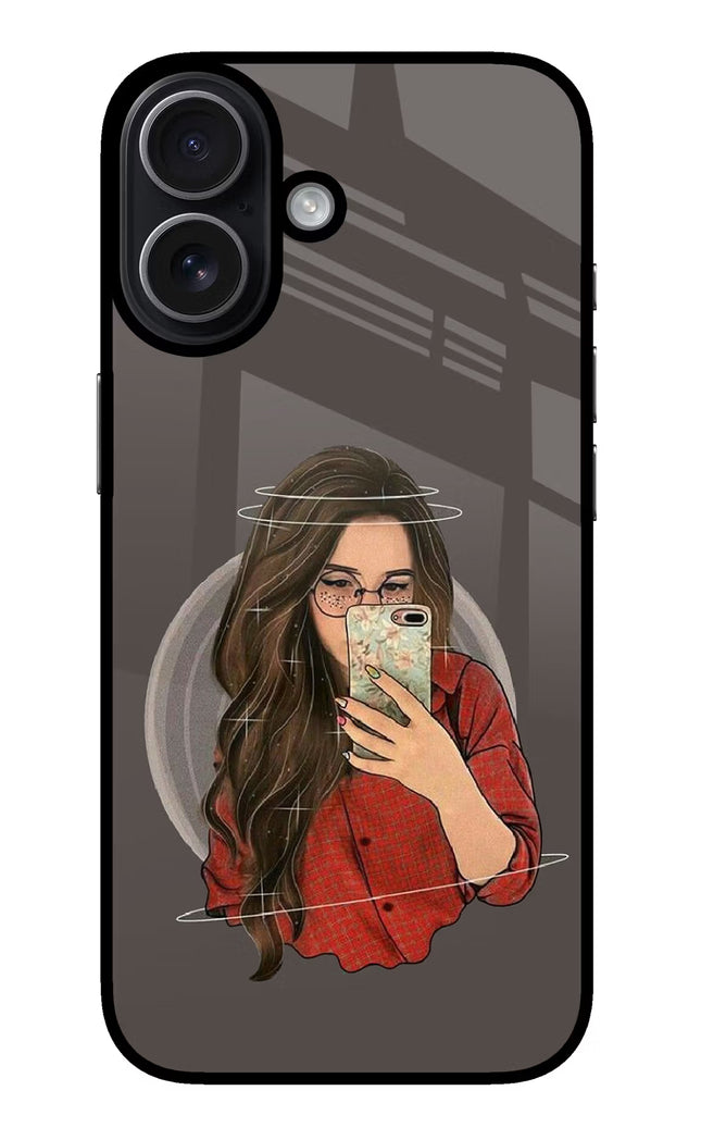 Selfie Queen iPhone 17 Glass Case