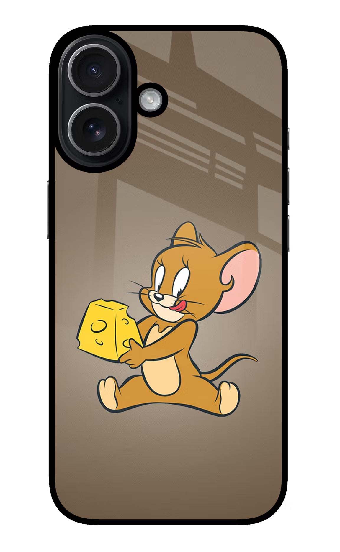 Jerry iPhone 17 Glass Case Back Cover by Casekaro