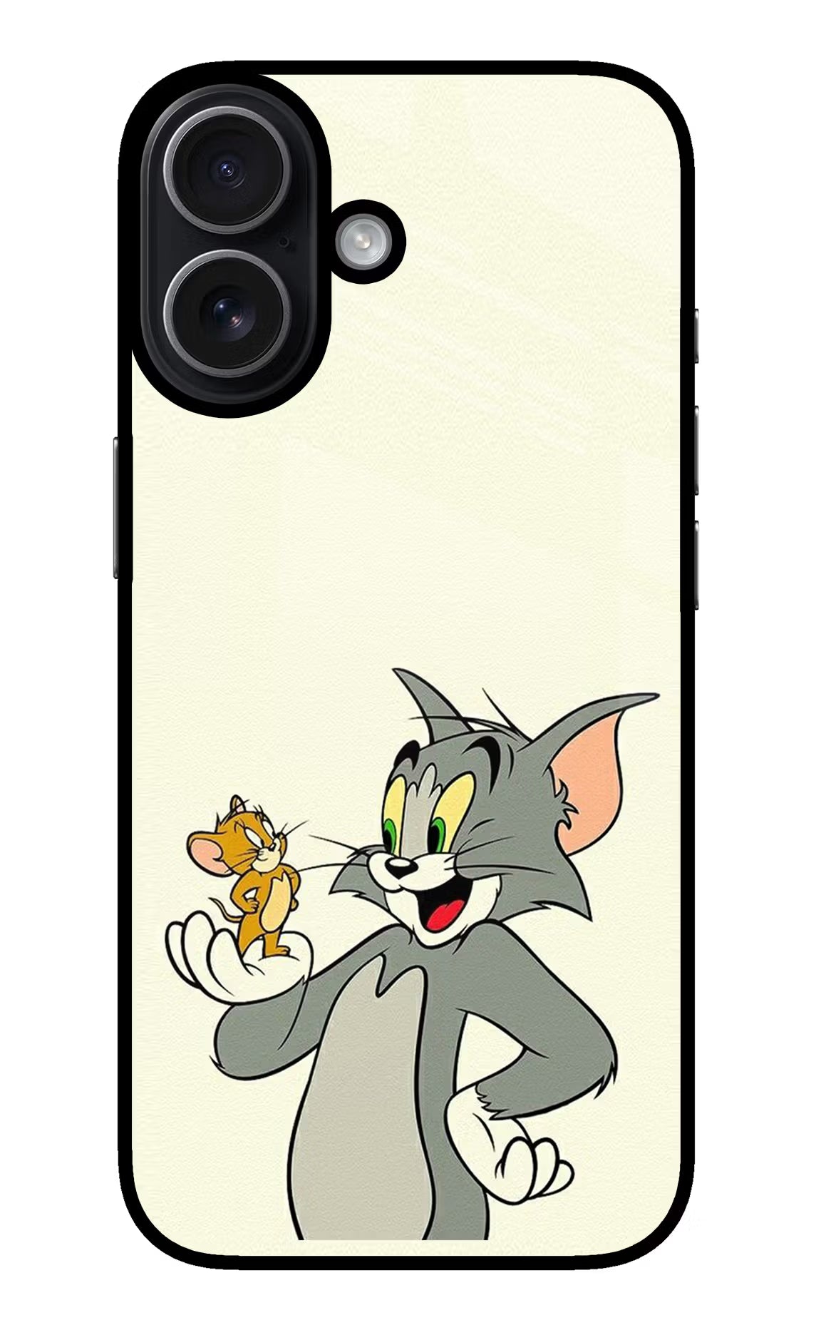 Tom & Jerry iPhone 17 Glass Case Back Cover by Casekaro