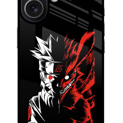 Naruto Two Face iPhone 17 Glass Case