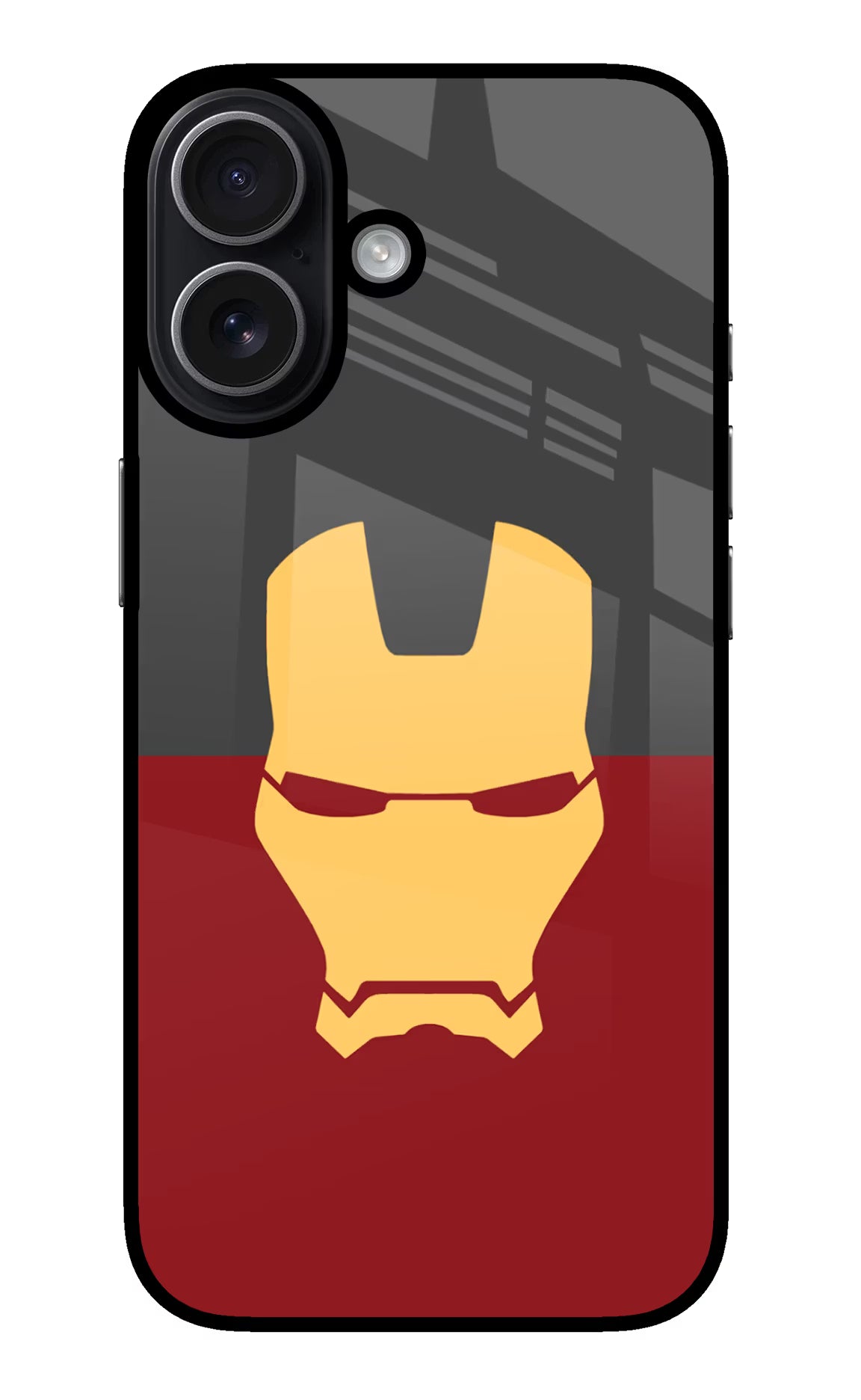 Ironman iPhone 17 Glass Case Back Cover by Casekaro
