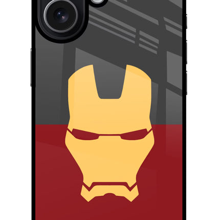 Ironman iPhone 17 Glass Case Back Cover by Casekaro