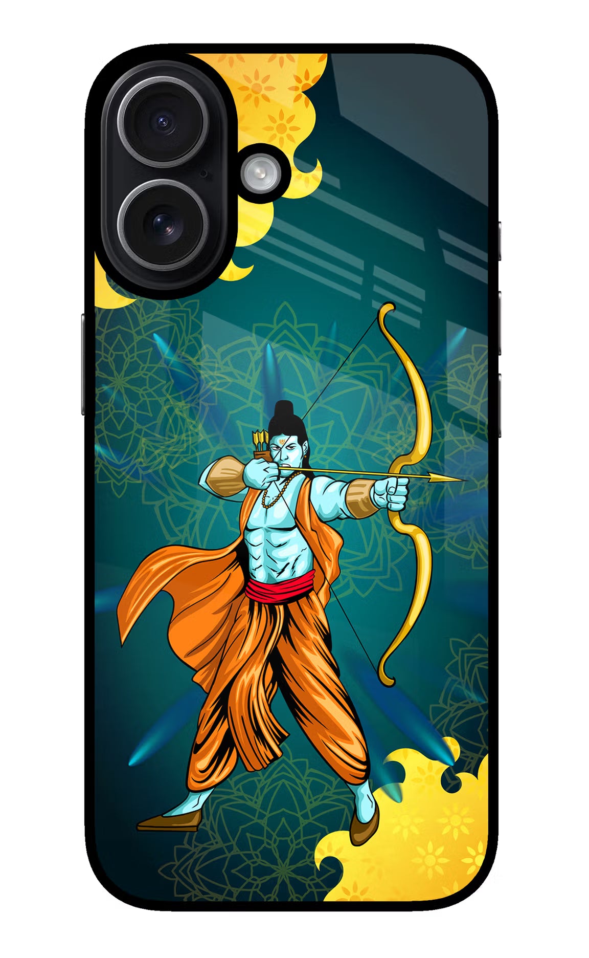 Lord Ram - 6 iPhone 17 Glass Case Back Cover by Casekaro