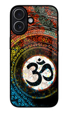 Om Cultural iPhone 17 Glass Case