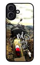 Ride More Worry Less iPhone 17 Glass Case