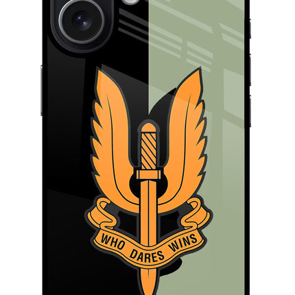 Balidan Logo iPhone 17 Glass Case Back Cover by Casekaro