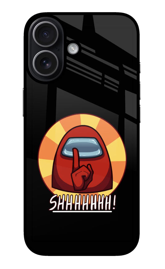 Among Us Shhh! iPhone 17 Glass Case