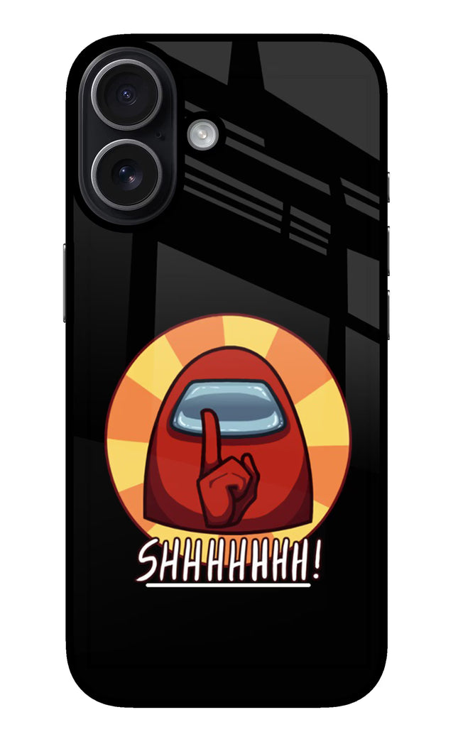 Among Us Shhh! iPhone 17 Glass Case