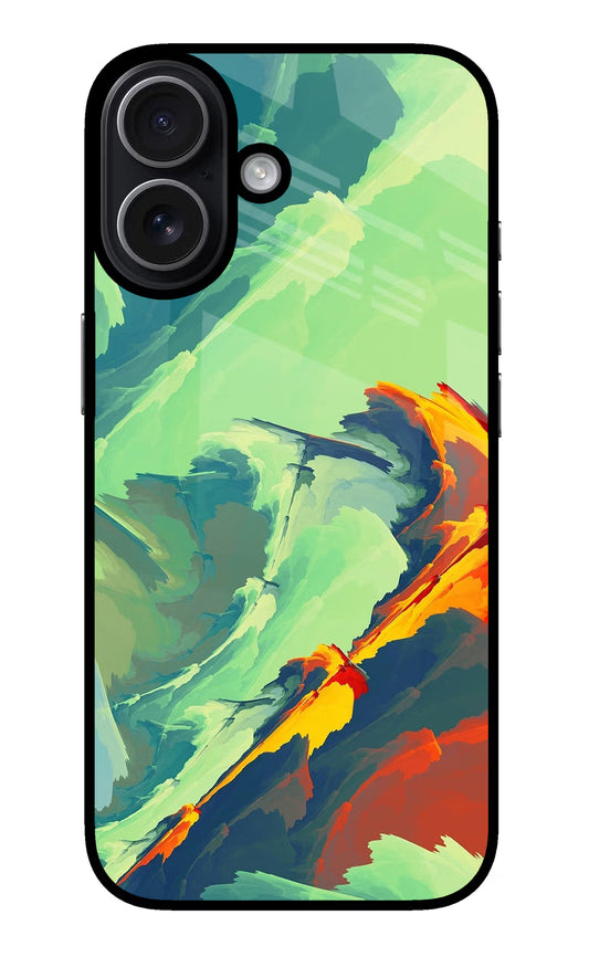 Paint Art iPhone 17 Glass Case