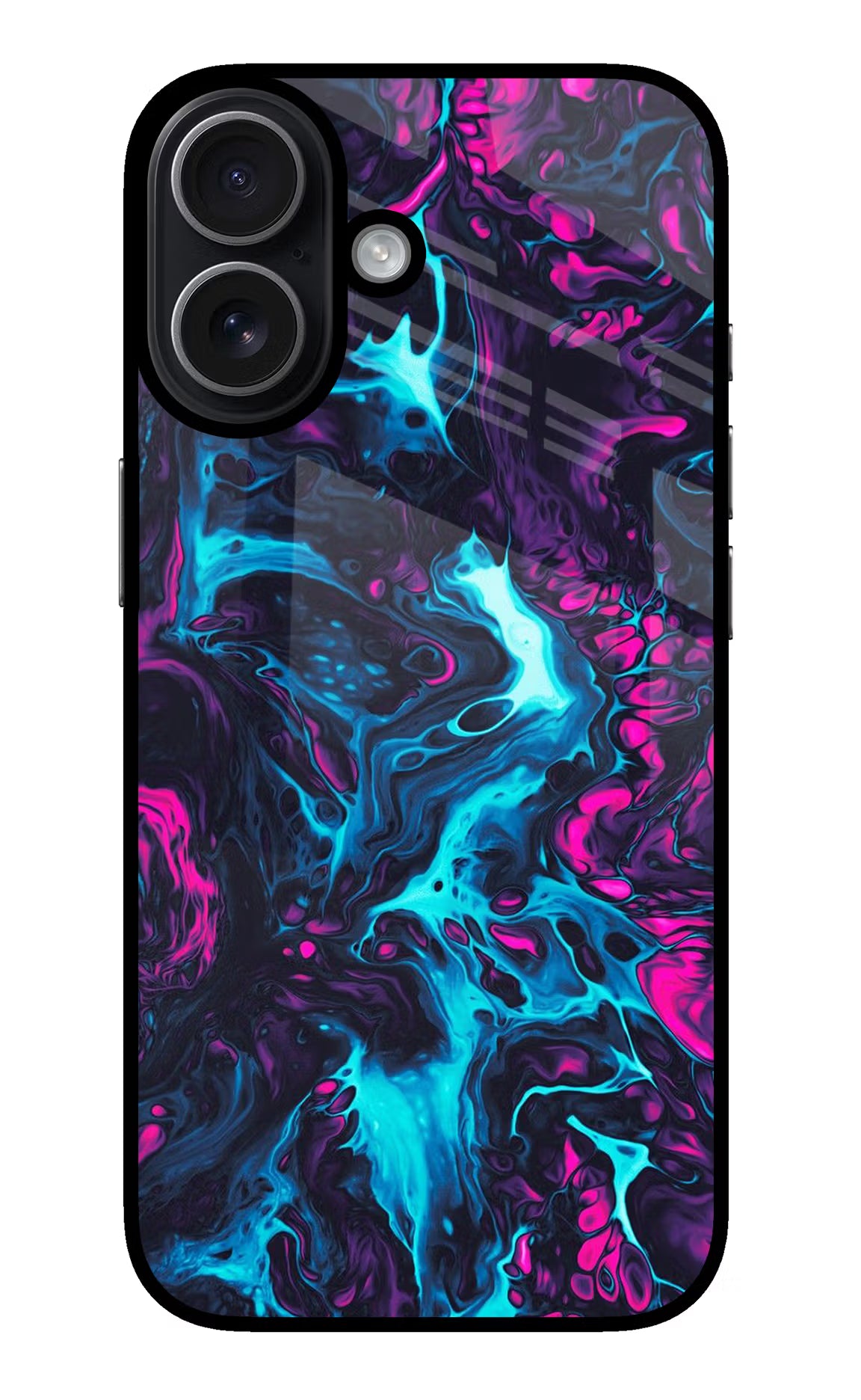 Abstract iPhone 17 Glass Case