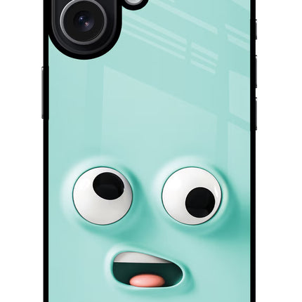 Funny Cartoon iPhone 17 Glass Case
