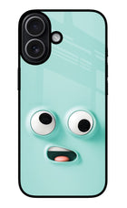 Funny Cartoon iPhone 17 Glass Case