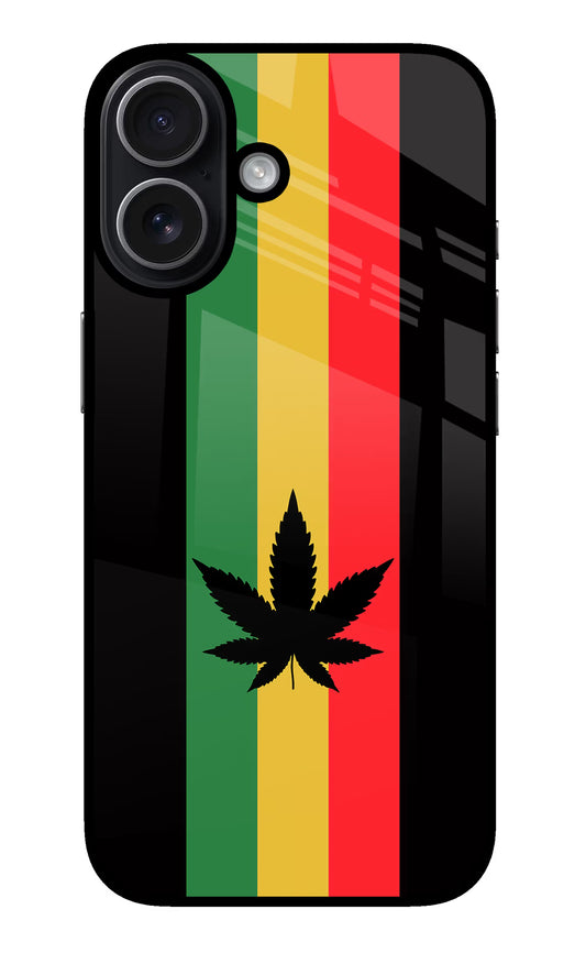 Weed Flag iPhone 17 Glass Case