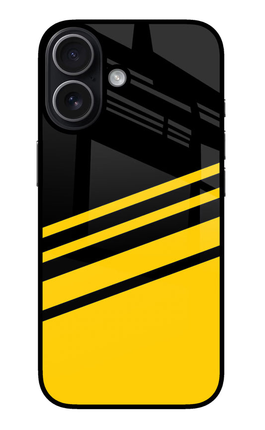 Yellow Shades iPhone 17 Glass Case