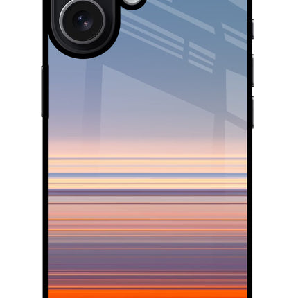 Morning Colors iPhone 17 Glass Case Back Cover by Casekaro