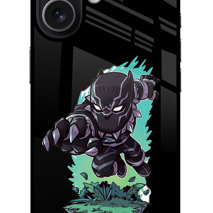 Black Panther iPhone 17 Glass Case
