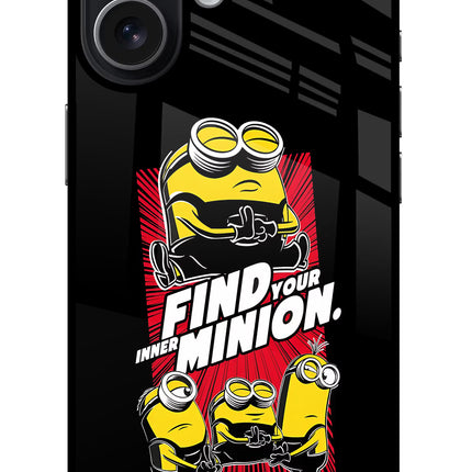 Find your inner Minion iPhone 17 Glass Case