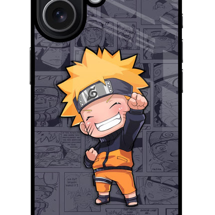 Chota Naruto iPhone 17 Glass Case