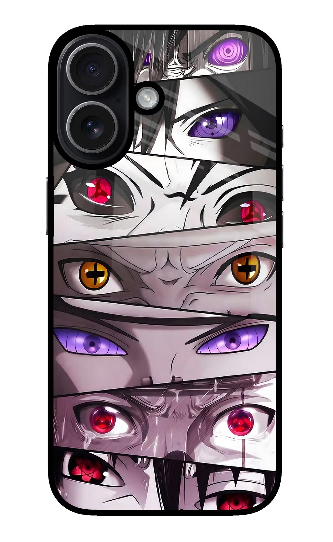 Naruto Anime iPhone 17 Glass Case Back Cover by Casekaro