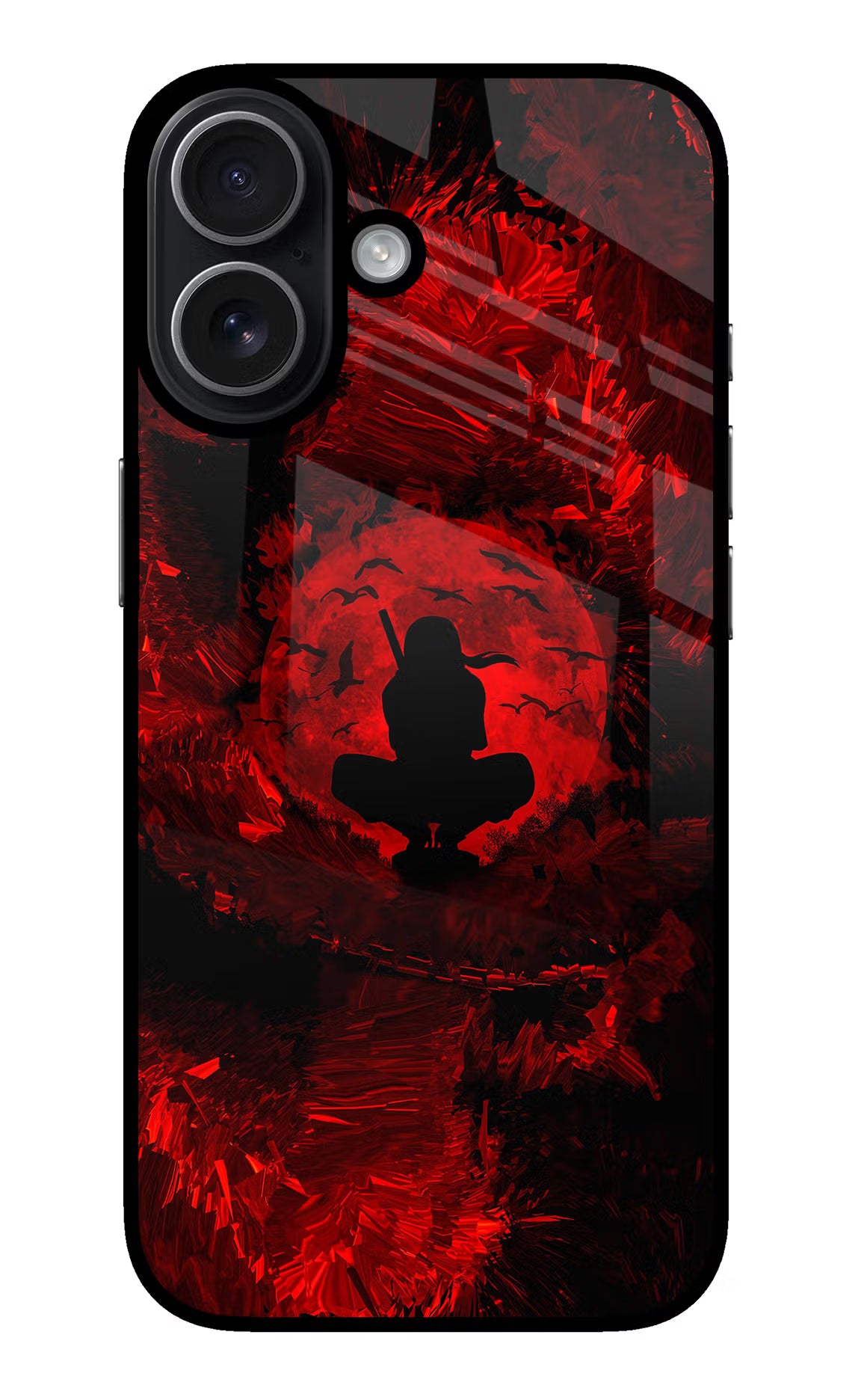 Itachi Uchiha iPhone 17 Glass Case
