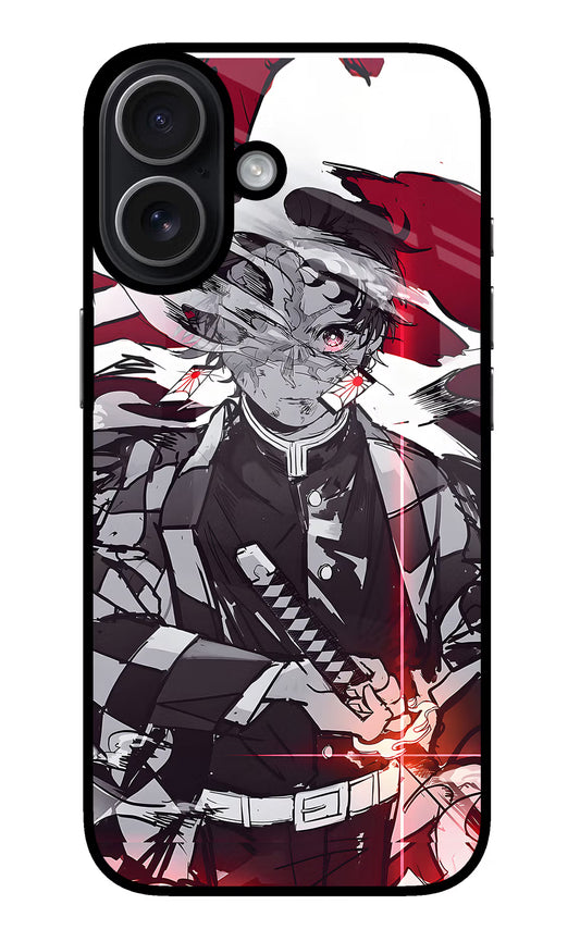 Demon Slayer iPhone 17 Glass Case