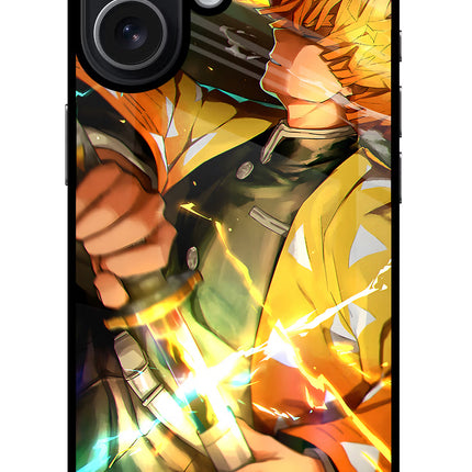 Demon Slayer iPhone 17 Glass Case