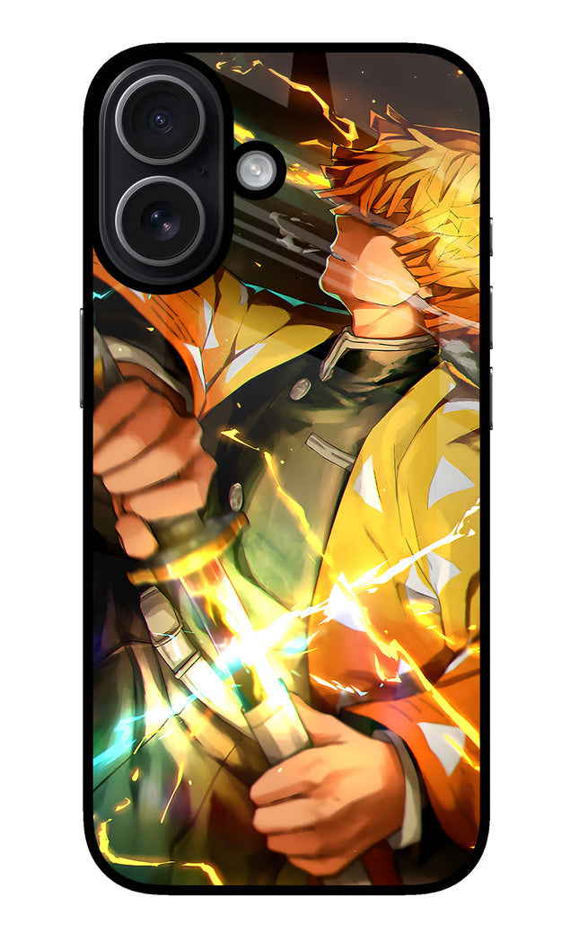 Demon Slayer iPhone 17 Glass Case