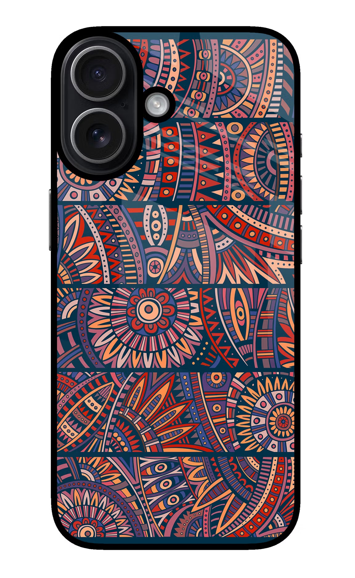 African Culture Design iPhone 17 Glass Case Back Cover by Casekaro