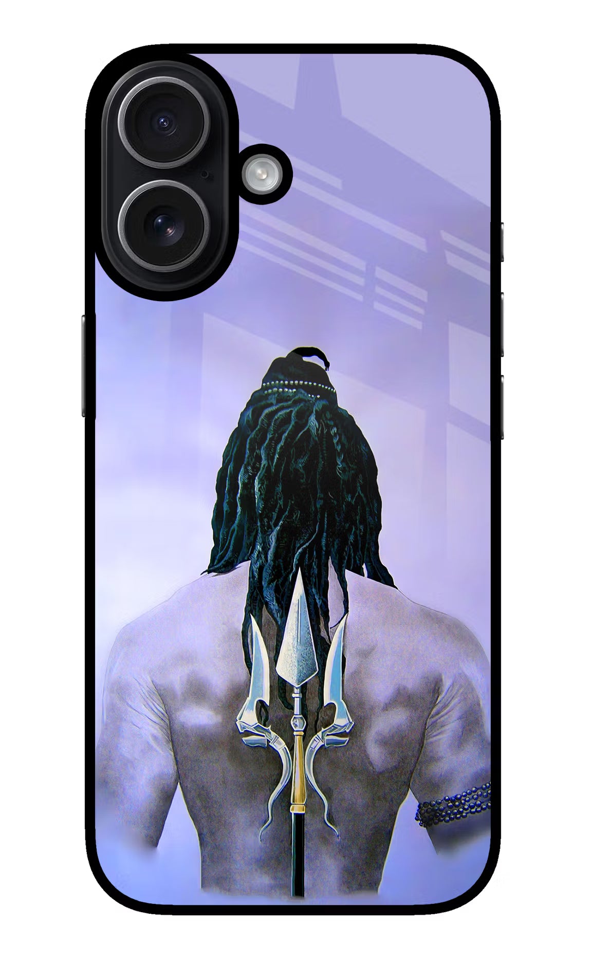 Shiva iPhone 17 Glass Case Back Cover by Casekaro