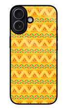 Tribal Pattern iPhone 17 Glass Case
