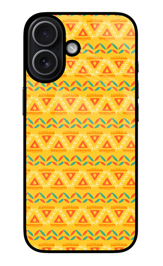 Tribal Pattern iPhone 17 Glass Case