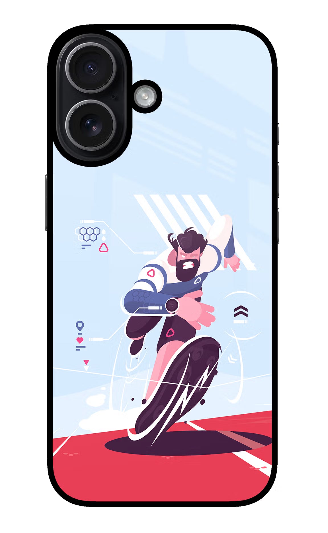 Run Pro iPhone 17 Glass Case