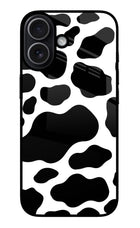 Cow Spots iPhone 17 Glass Case