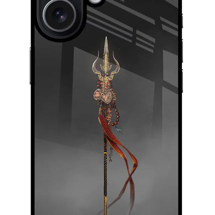 Shiv Trishul iPhone 17 Glass Case