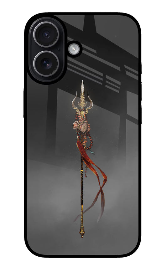 Shiv Trishul iPhone 17 Glass Case