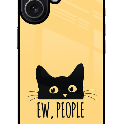 Ew People Catitude iPhone 17 Glass Case