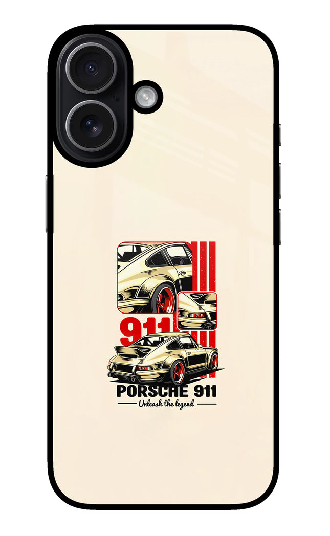 Classic Porsche 911 iPhone 17 Glass Case