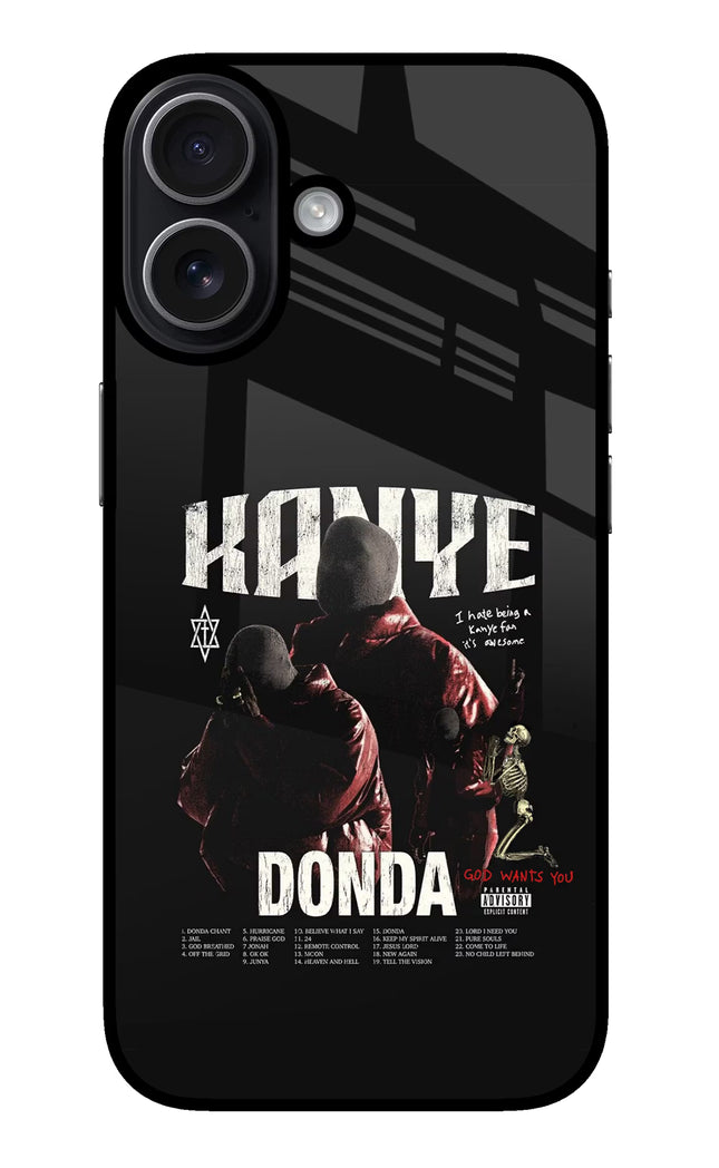 Donda Kanye West iPhone 17 Glass Case