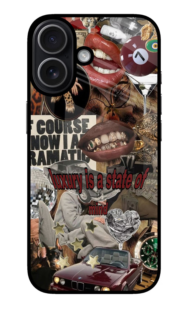 Luxury iPhone 17 Glass Case